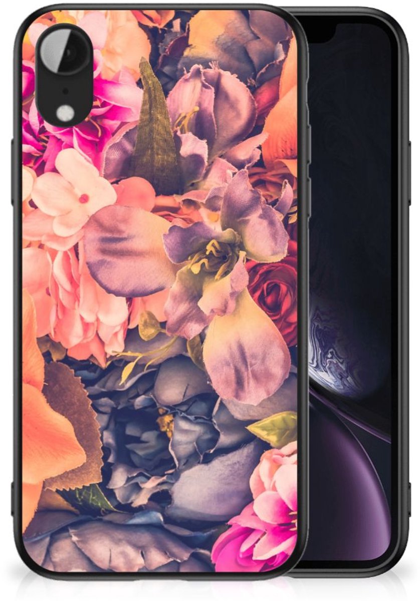 Back Cover voor Apple iPhone XR Bloemen Hoesje Bosje Bloemen