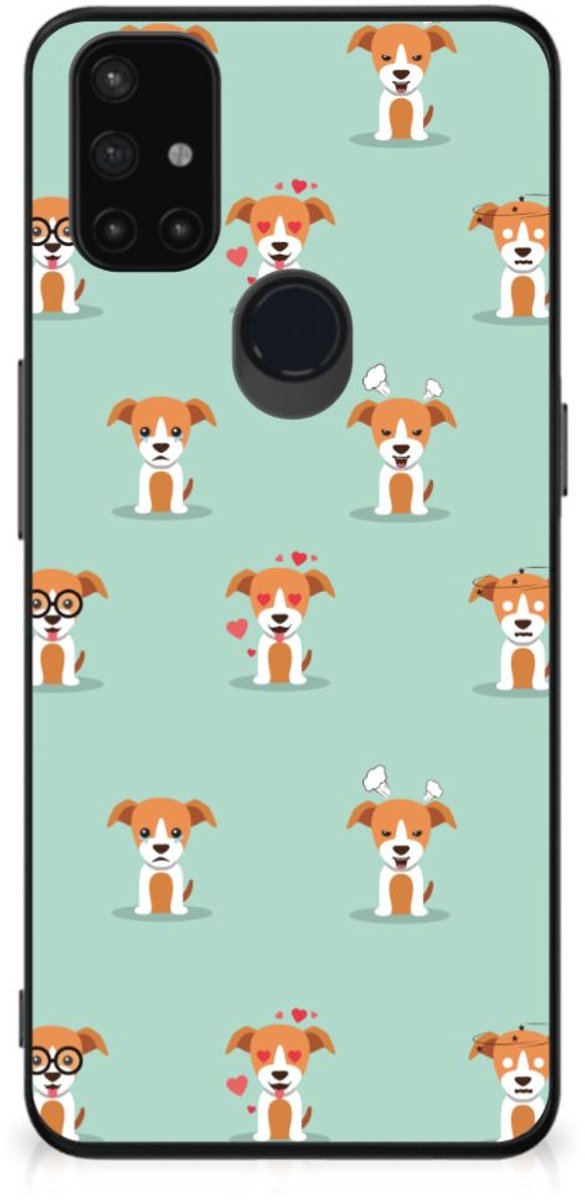 OnePlus Nord N10 5G Dierenprint Telefoonhoesje Pups