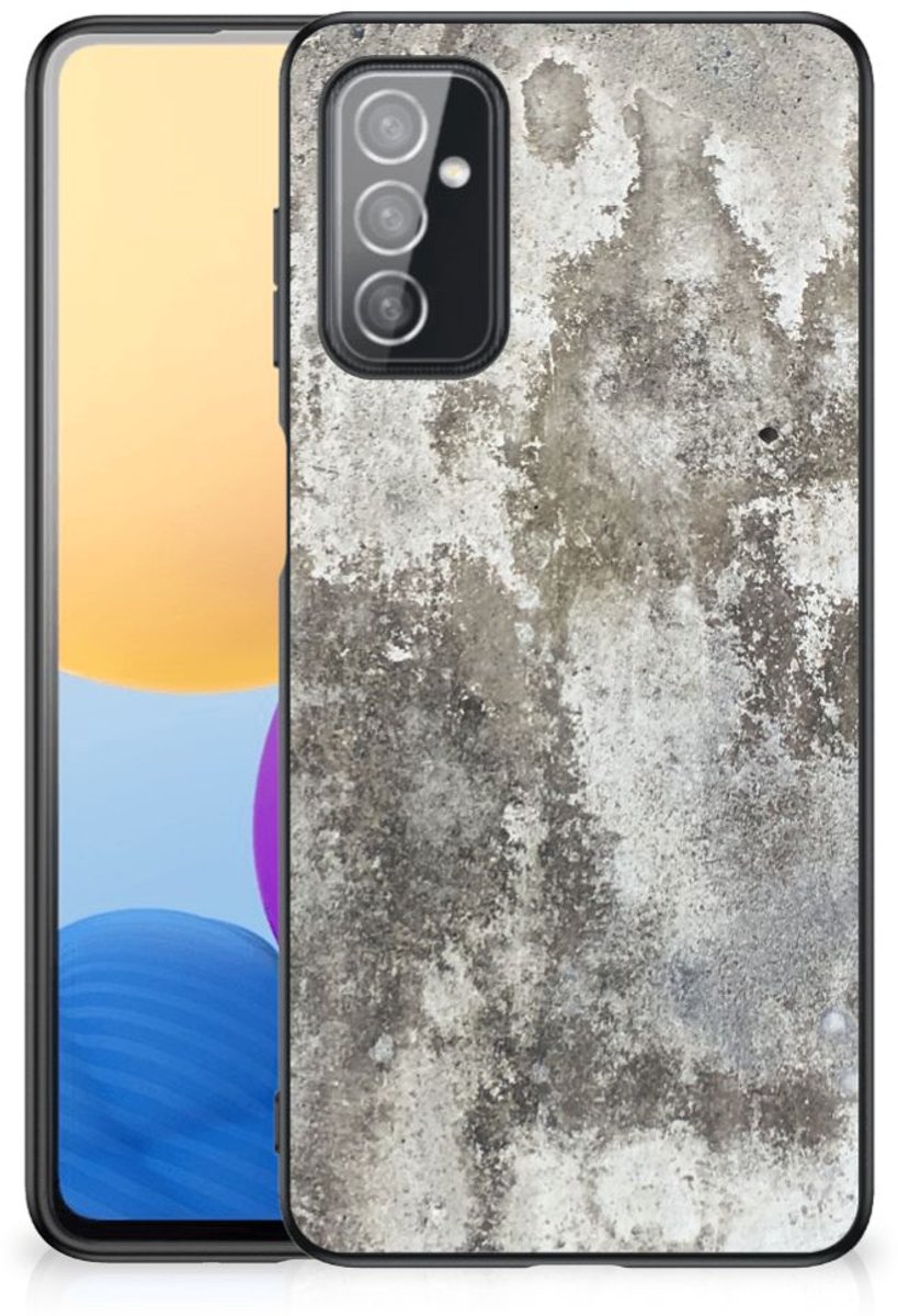 Samsung Galaxy M52 Marmeren Print Telefoonhoesje Beton Print