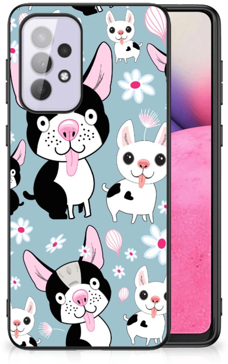 Samsung Galaxy A33 5G Dierenprint Telefoonhoesje Hondjes