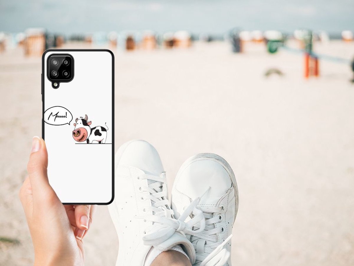 Samsung Galaxy A12 Hoesje Cheeky Cow
