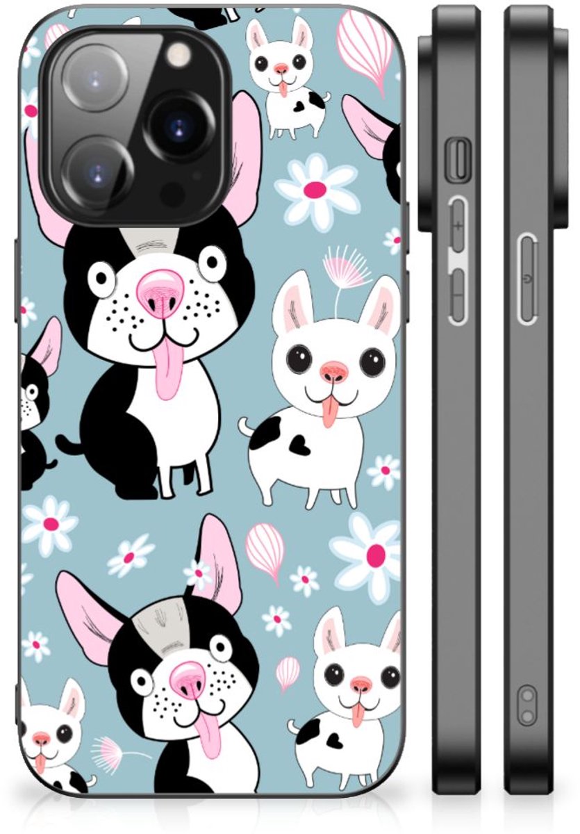 iPhone 14 Pro Max Dierenprint Telefoonhoesje Hondjes