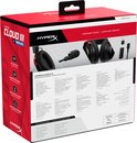 Verpakking van HyperX Cloud III S Wireless gaming headset, met afbeeldingen en specificaties.