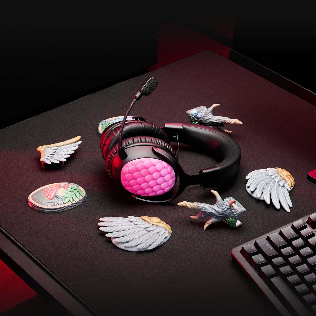 HyperX Cloud III S Wireless - Gaming Headset - Draadloos - Bluetooth & 2.4GHz - Spatial Audio - 120uur Batterij - PC/PS5/Switch2/Mobiel/Steamdeck - Zwart — afbeelding 3