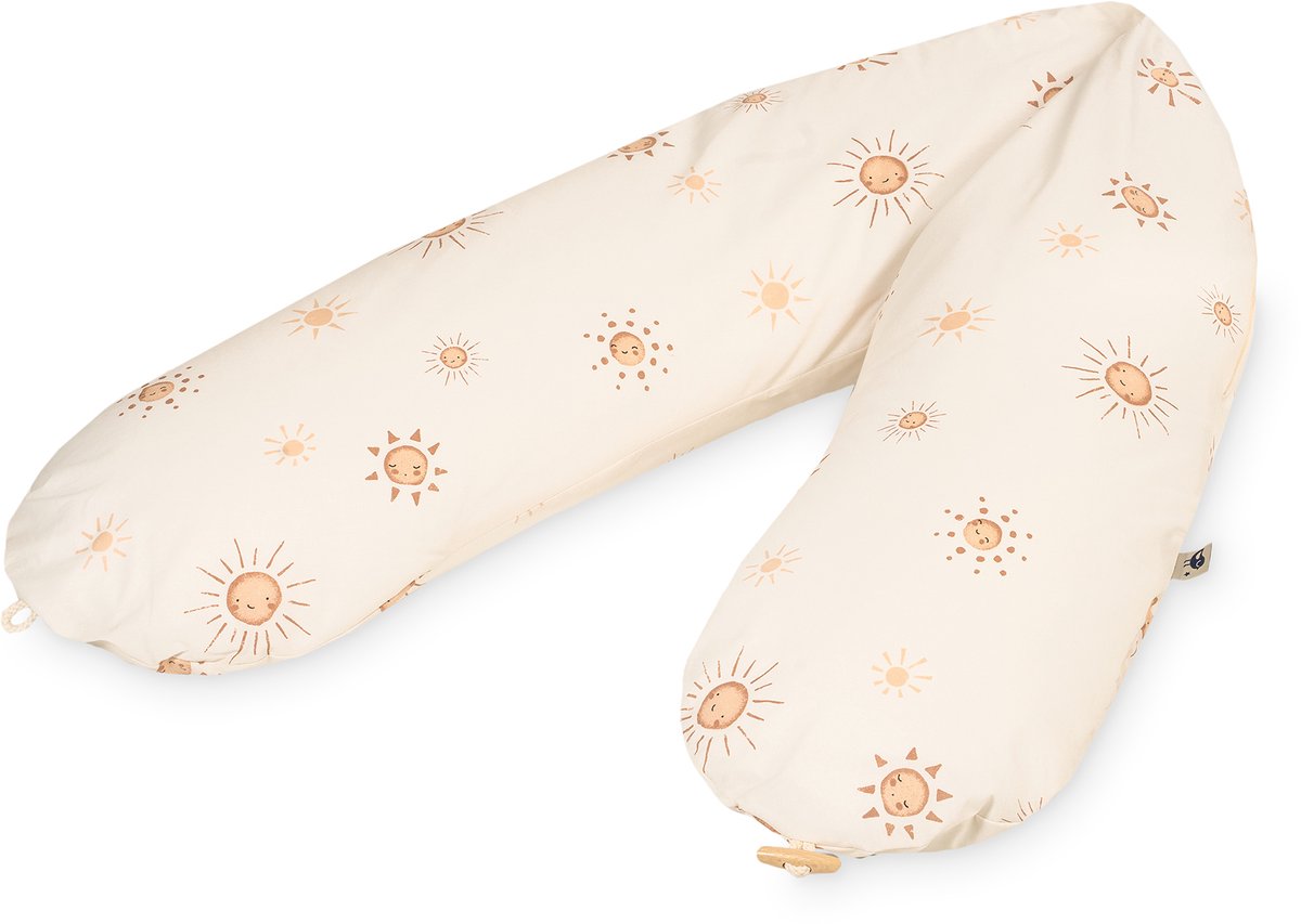 Julius Zöllner voedingskussen met knop, Organic Sunshine