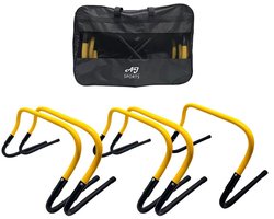 Haies réglables AJ- Sports - Réglables en hauteur de 23 cm et 30 cm - 6 pièces