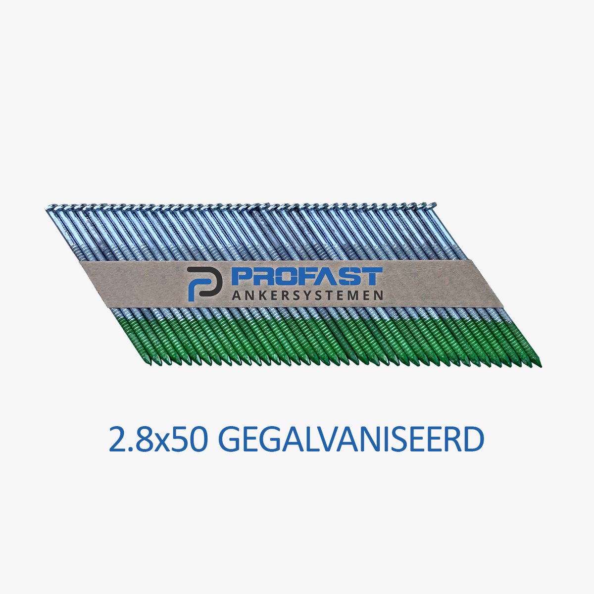PROFAST - RN PRO - Stripnagel - 3300st - 2.8 x 50mm - 34graden - Universeel - Verzinkt - Houtnagel - Ringnagel