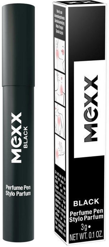 Mexx Black Woman Eau de Toilette Perfume to Go Pen