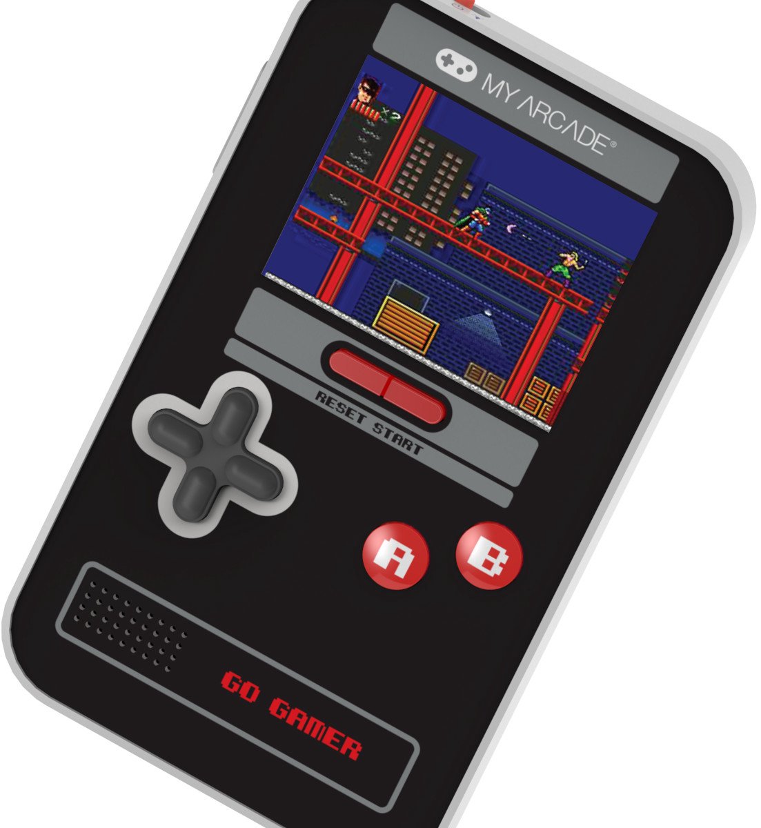 My Arcade Go Gamer Classic draagbare game console 6,35 cm (2.5") Zwart, Rood