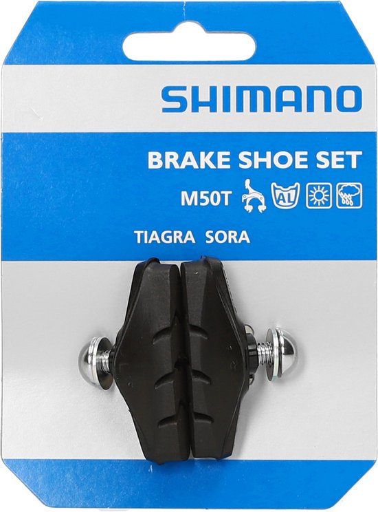 Shimano Remblokken M50t V-brake 50 X 12 Mm Zwart van Shimano — afbeelding 2