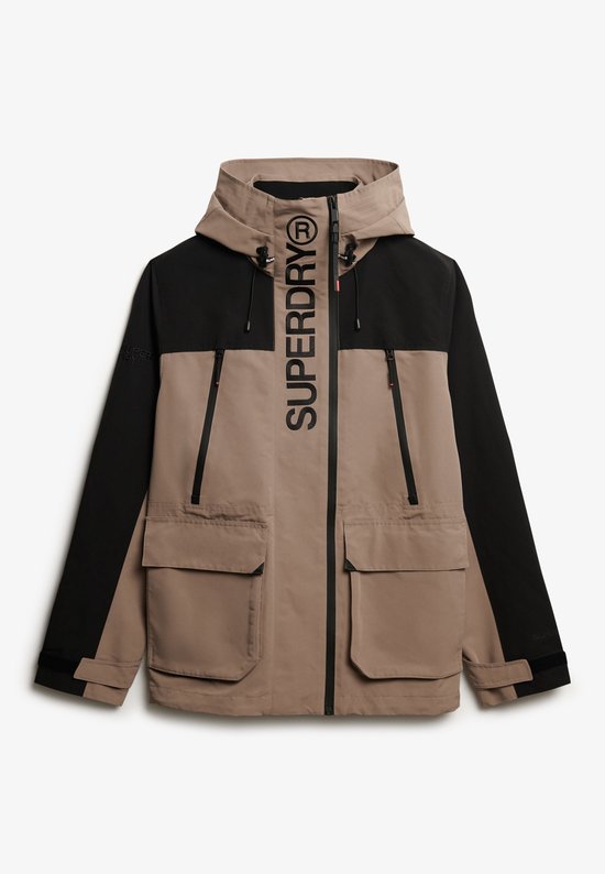 Superdry - Ultimate Windbreaker met capuchon en borduursel - Heren