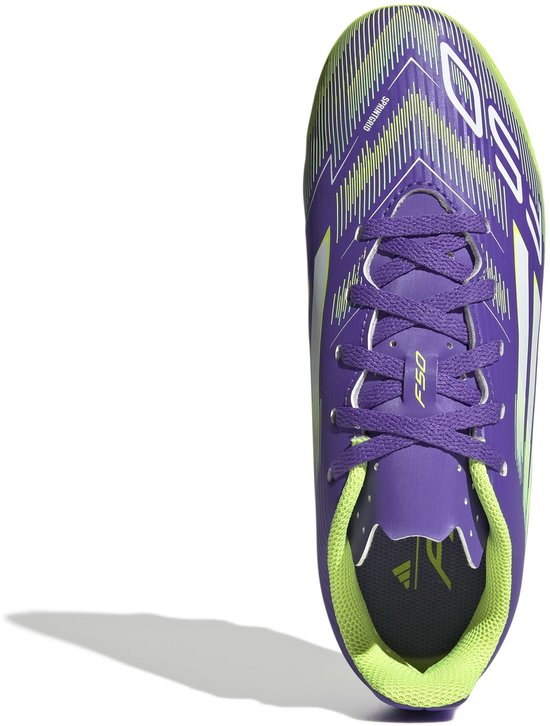 adidas Performance F50 Club Stevige/Multi-Ground Voetbalschoenen Kids - Kinderen - Paars- 37 1/3