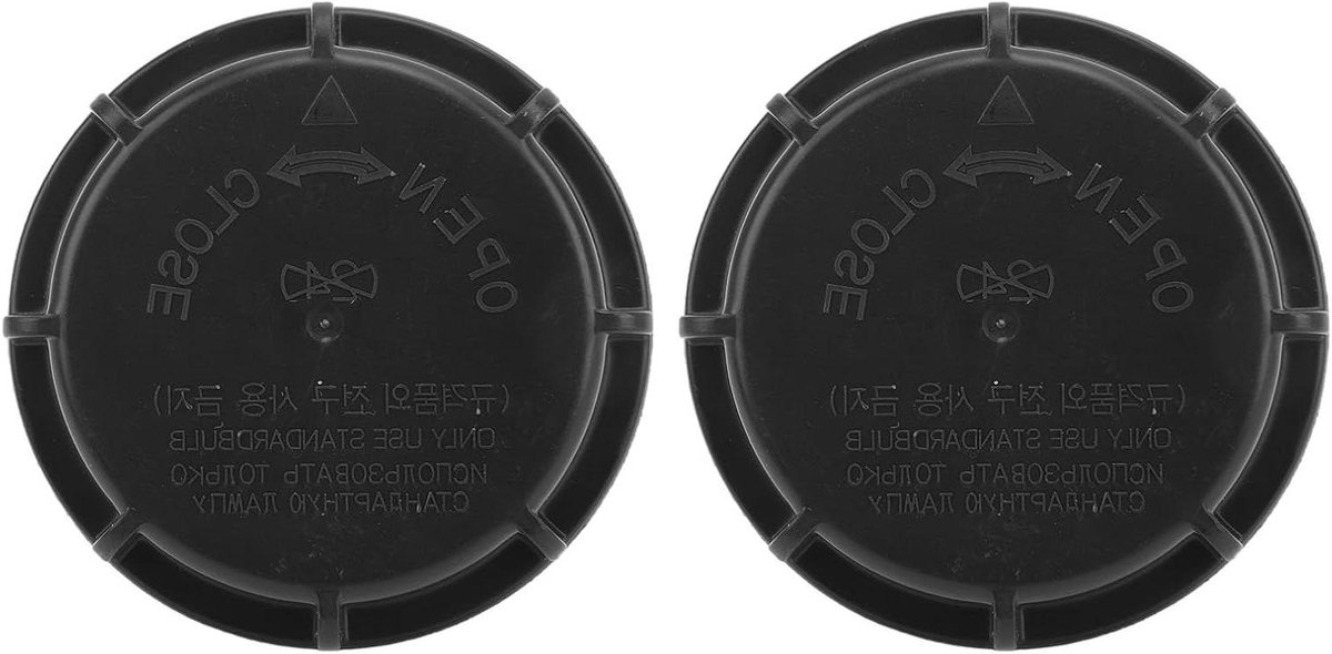 JGS Premium - Hoofd Lamp Stofkap Vervanging voor Auto - 2 Stuks - Koplamp Stofkap - Stofkapen - Accessoires Auto's