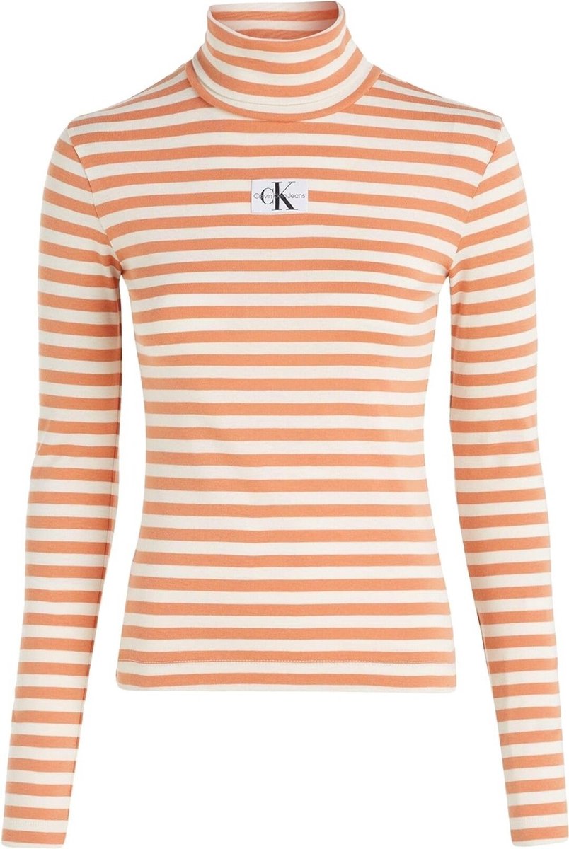 Dames coltrui Calvin Klein Jeans J20J222246 YBI strepen S Oranje