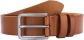 De Lederwaren Ambacht - Hoogwaardige Rundleer Riem - Volledig Leer - Cognac - Lederen Broekriem - Luxe & Duurzame Riemen Heren - Maat 120