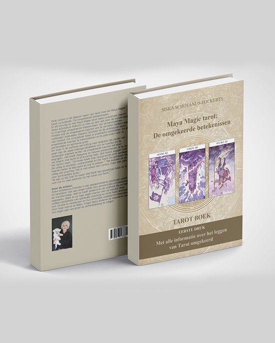Tarot Set Compleet – 78 tarotkaarten + 2 tarot cursusboeken (rechtop & omgekeerd) – Maya Magie (Nederlands)