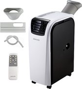 Sinclair 3KW 11.000 BTU mobiele airco - koelen en verwarmen - afstandsbediening - 25 m2 - Extra stille airco