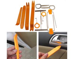 Actie4you® - 12 in 1 Car Audio System Dashboard Deurpaneel Verwijderen -Demontage Gereedschap Set – Autoradio verwijderen Tool – Interieur demontage set