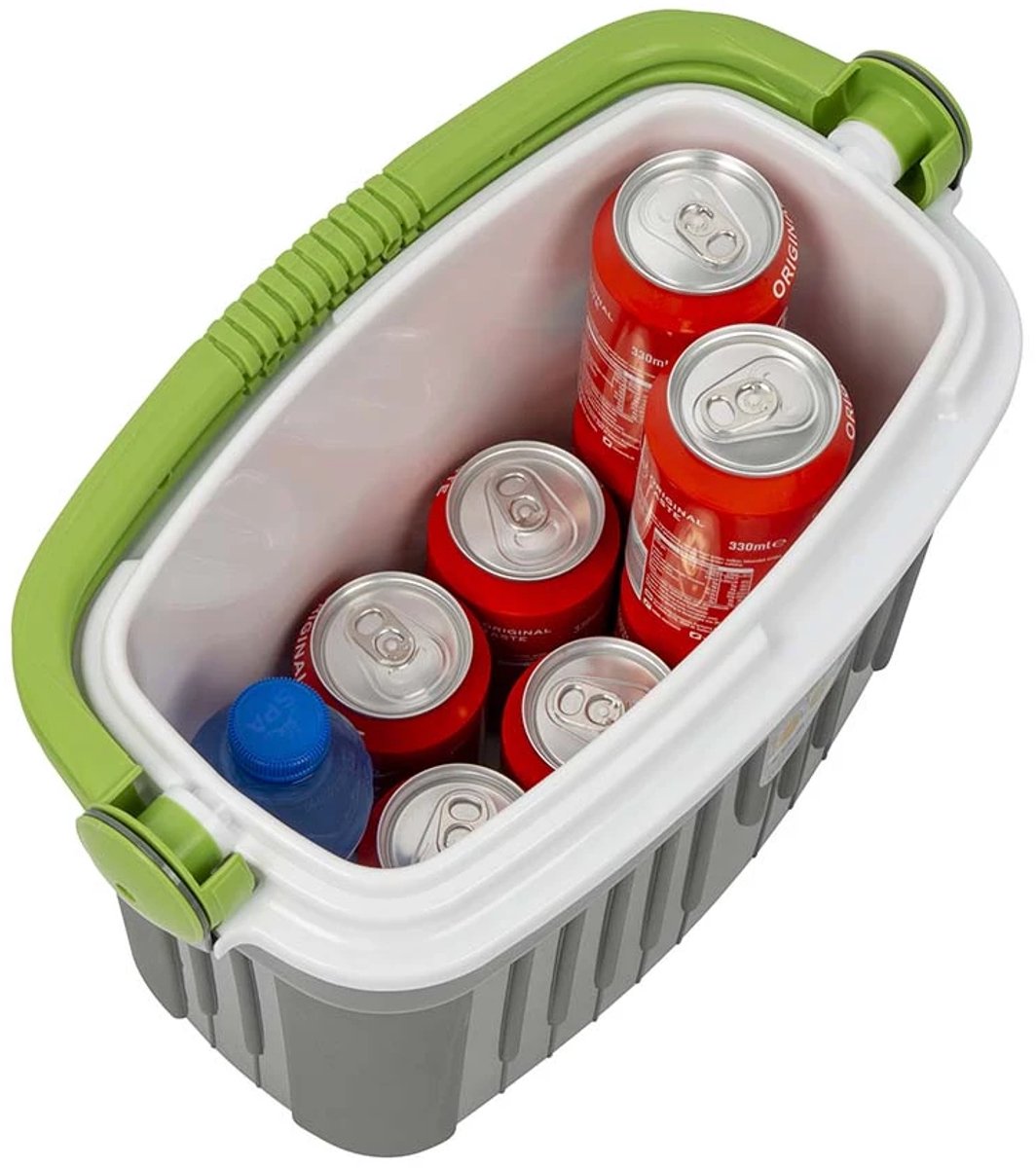 EDA Koelbox Iceberg 8 liter - compact - grijs - voor werk – foto 4