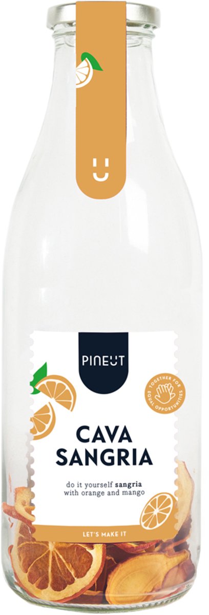 PINEUT - Drink karaf - CAVA SANGRIA - DIY - cocktail
