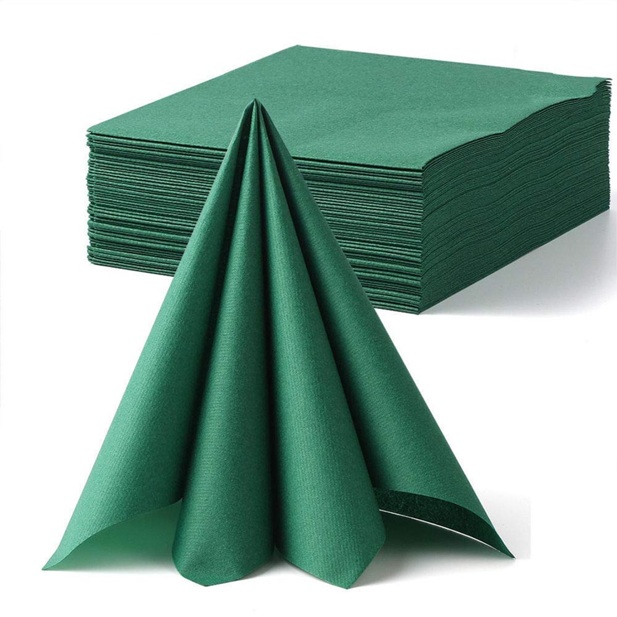 20x stuks Servetten geruit rood/wit 3-laags voor kerst bestellen, Kerst