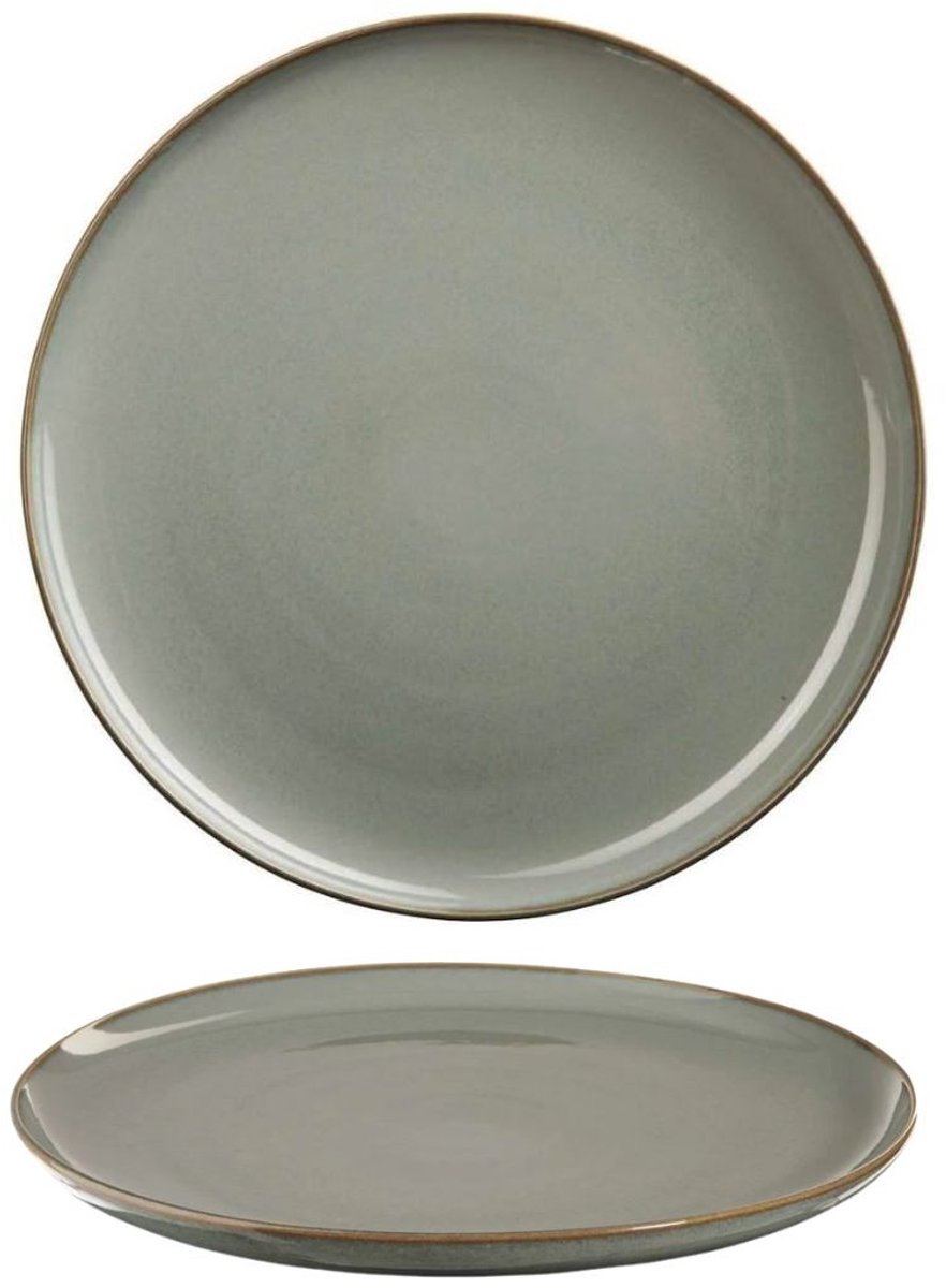 ASA Selection Ontbijtborden / Dessertborden Saisons Eucalyptus ø 21 cm - 4 Stuks