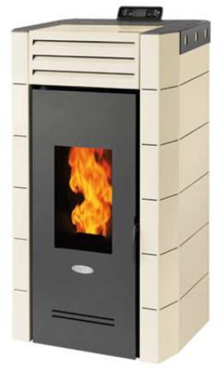 Fair Hydro H19A Pelletkachel 18 kW – Waterzijdige Aansluiting – Frontventilatie – Hoog Rendement – Verwarmt tot 570 m³