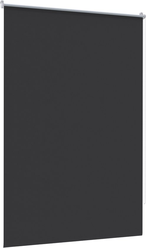 Store enrouleur NAIZY Klemmfix sans Embouts 110 x 210 cm Store enrouleur à pince Store enrouleur de Protection solaire Store enrouleur pour Fenêtres et Portes Store enrouleur à tirage latéral, Zwart