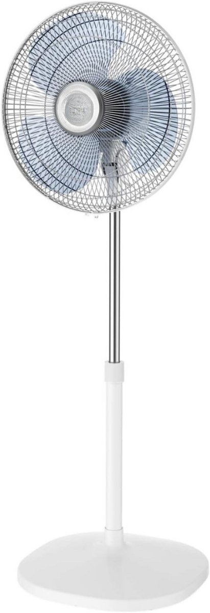 Lexium Statiefventilator - Zomerkoeling - Staande ventilator - Verkoeling woonkamer - Slaapkamer ventilator - Hittegolf oplossing - Verstelbare ventilator - Ventilator met afstandsbediening - Stille ventilator - Draaibare kop - Frisse lucht in huis -