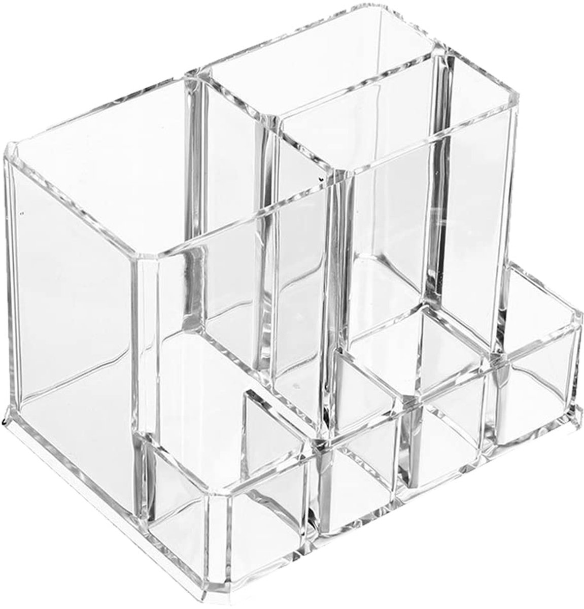 Ibenzoa® Transparante Acryl Make-up Organizer voor Cosmetica en Badkamer Accessoires
