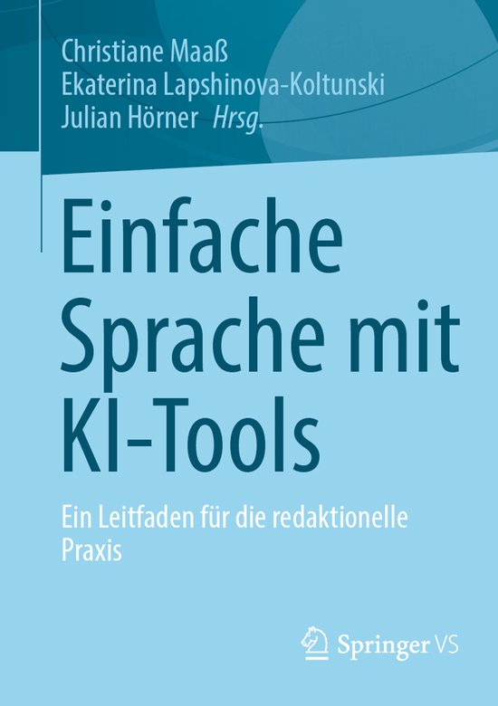 Einfache Sprache mit KI-Tools - cover