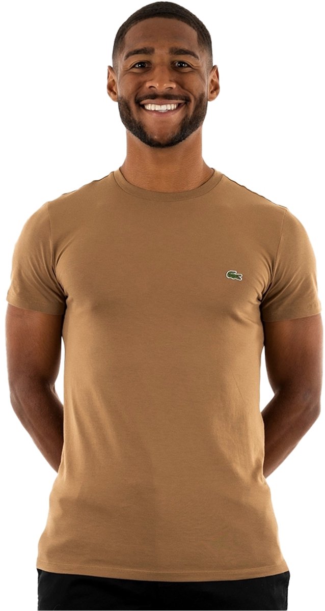 Lacoste Th6709-00 T-shirt Met Korte Mouwen M Man Cookie
