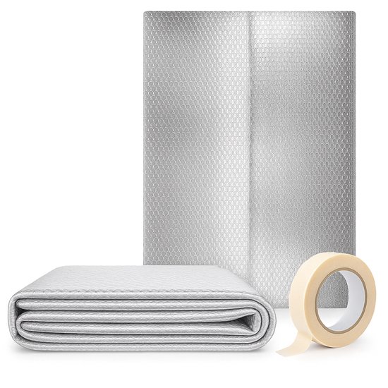 AVOID® Radiatorfolie Extra Dik - 50 cm x 10 meter Isolatiefolie - Energie Besparende Folie voor Radiator - Met Dubbelzijdige Tape - Isolatiemateriaal - Meer Comfort