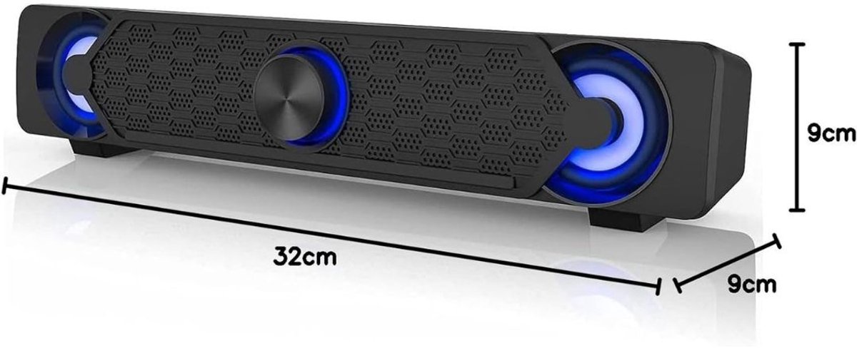 DailySupplies Soundbar Mini Luidspreker - Bekabeld en - afbeelding 3