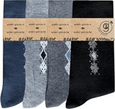 green-goose® Bamboe Herensokken | Maat 39-44 | 4 Paar | 85% Bamboe | Zacht, Ademend en Hypoallergeen
