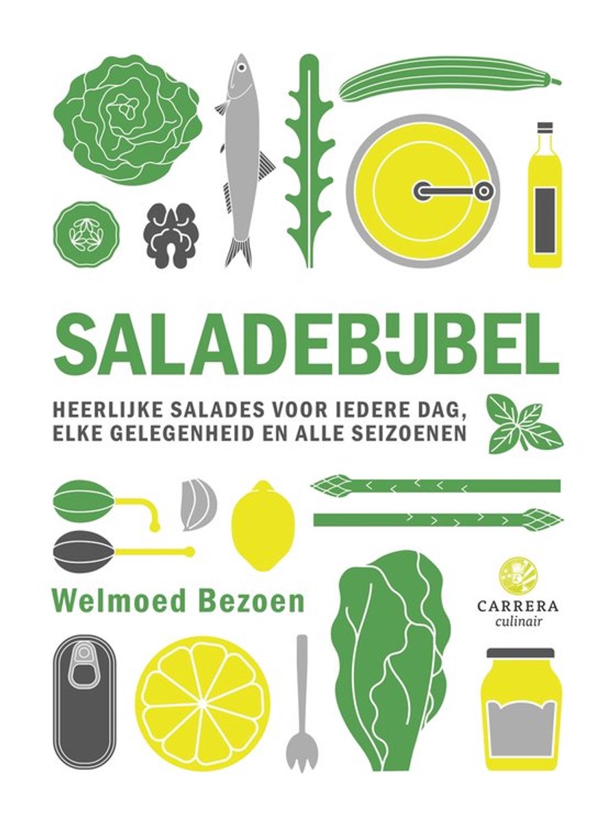 Omslag van Kookbijbels - Saladebijbel - Paperback