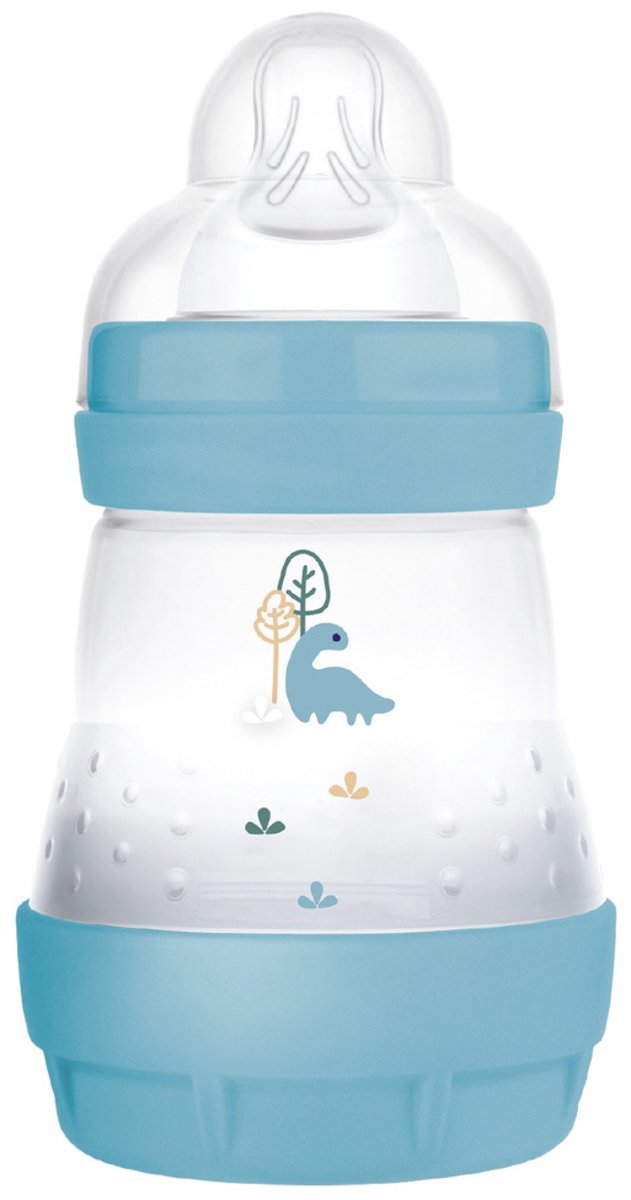 MAM Zuigfles Easy Start 160 ml 0 Maanden en + Langzame Toevoer 1 (Kleur : Blauwe Vos) — afbeelding 5