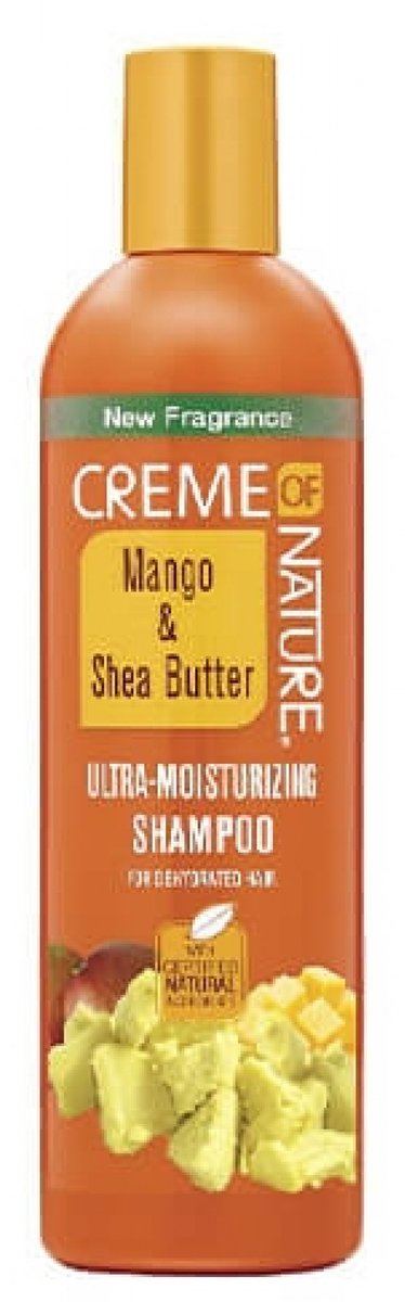Vochtinbrengende Shampoo Mango & Shea Butter Creme Of Nature (354 ml)