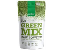Purasana Green mix poeder/poudre vegan bio (200g)