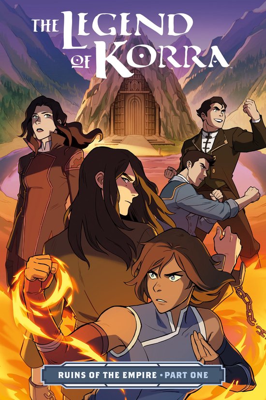 The Legend of Korra: Ruins of the Empire Part One - cover