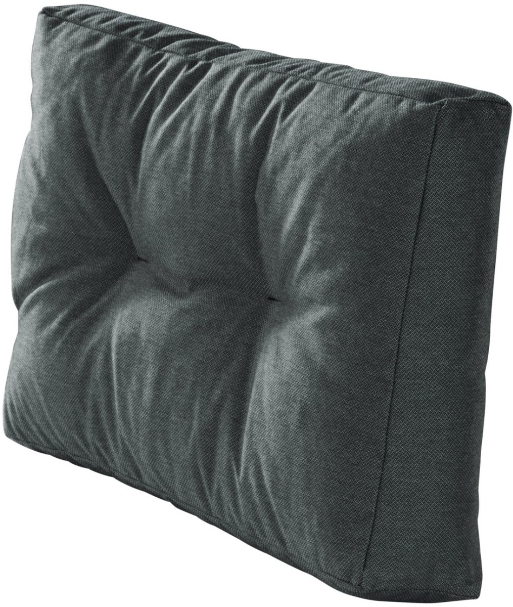 Bodyprotect 40 x 60 cm palletkussen | Zij- en hoekkussen | Voor buiten en binnen | Made in EU | Hoes van hoogwaardige meubelstof, waterdicht | donkergrijs