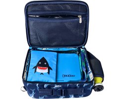 Yumbox Lunch Bag - waterafstotend - handige vakjes - lichtgewicht - Pacific Haai