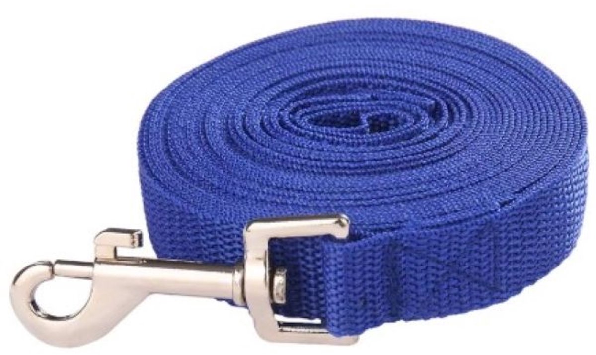 Trainingslijn 10 Meter - Nylon - Blauw