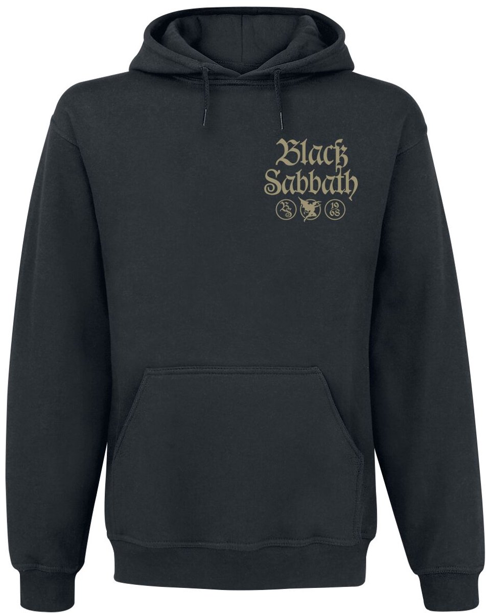 Black Sabbath Demon Fire Circle Heren Trui met capuchon - zwart - XL