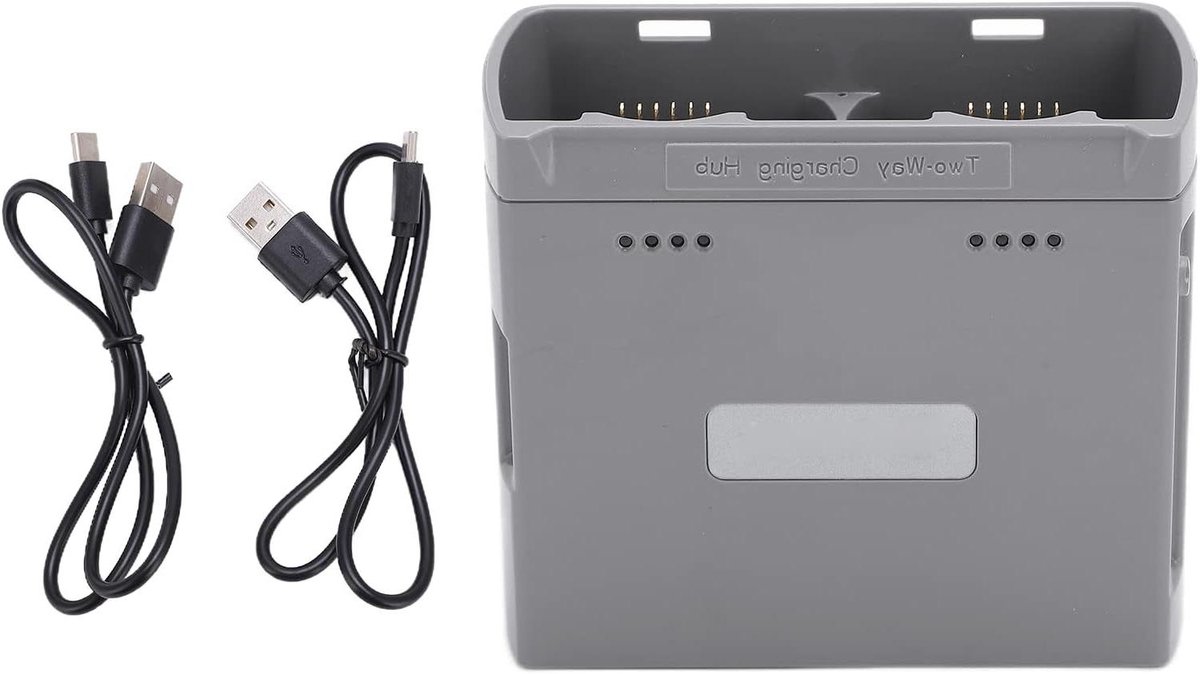 JGS Premium - Bidirectioneel Oplaadstation voor MINI 2 / MINI SE Drone Batterijen - Batterij Oplaadstation voor Smart Drone Batterijen met Snelladen - Geschikt voor MINI 2 / SE