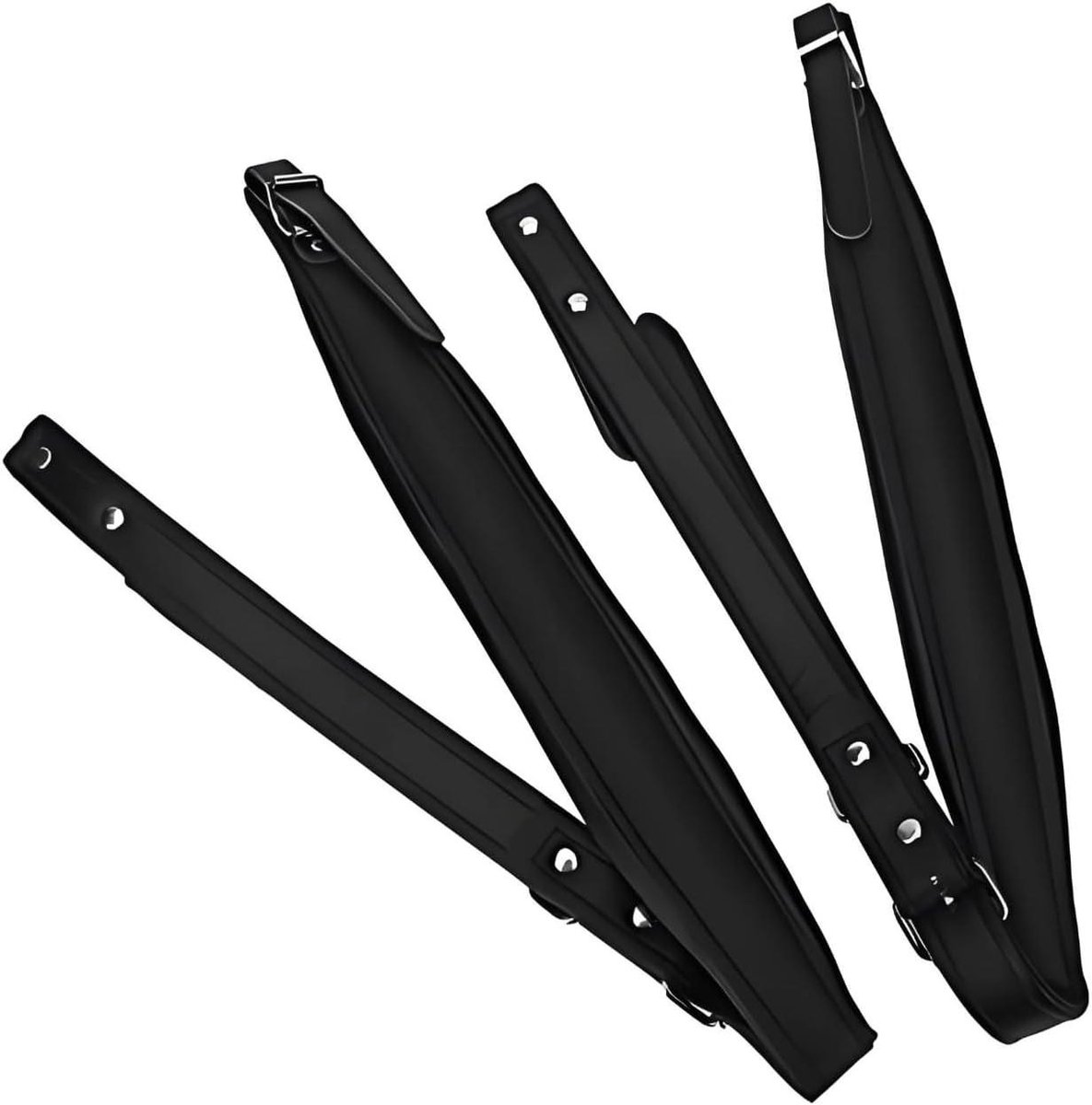 JGS Premium - Einstellbare Akkordeon Schultergurte - Verschleißfest - 16-120 Bass - Zwart - Comfortabele Straps