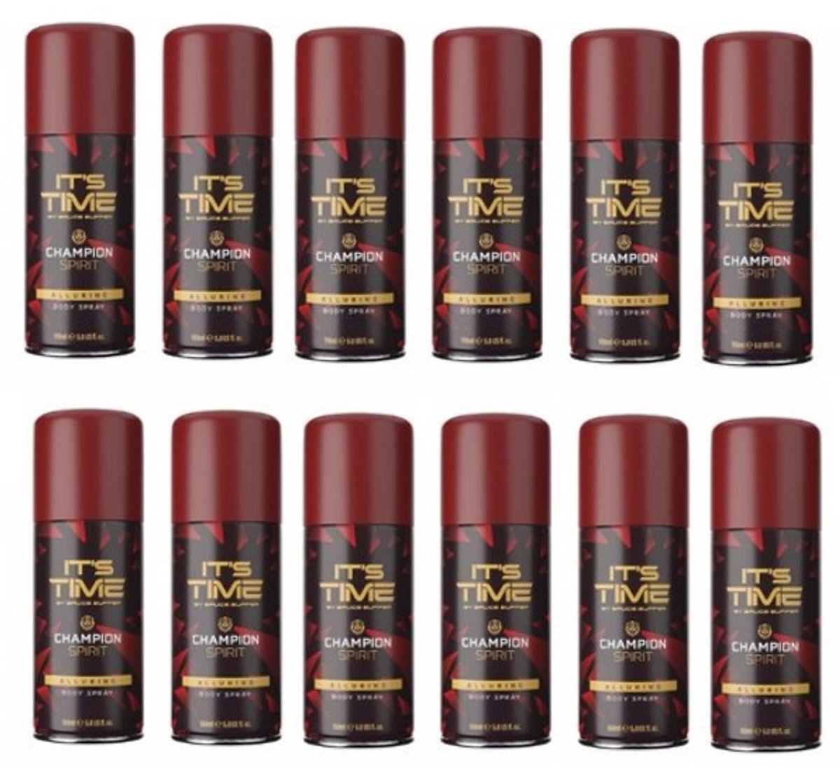 It’s Time Deospray – Champion Spirit 150 ml (12 stuks)