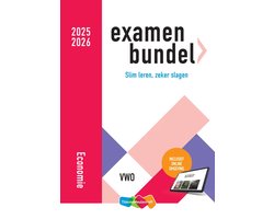 Examenbundel online + boek vwo Economie 2025/2026