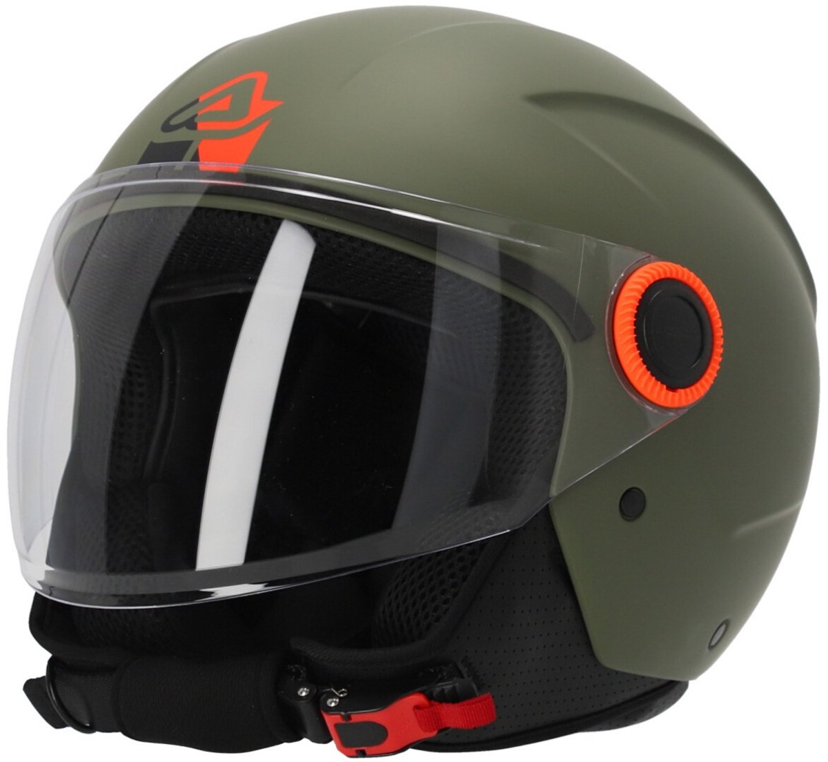 Acerbis Brezza Olijfgroene Jethelm - Helm