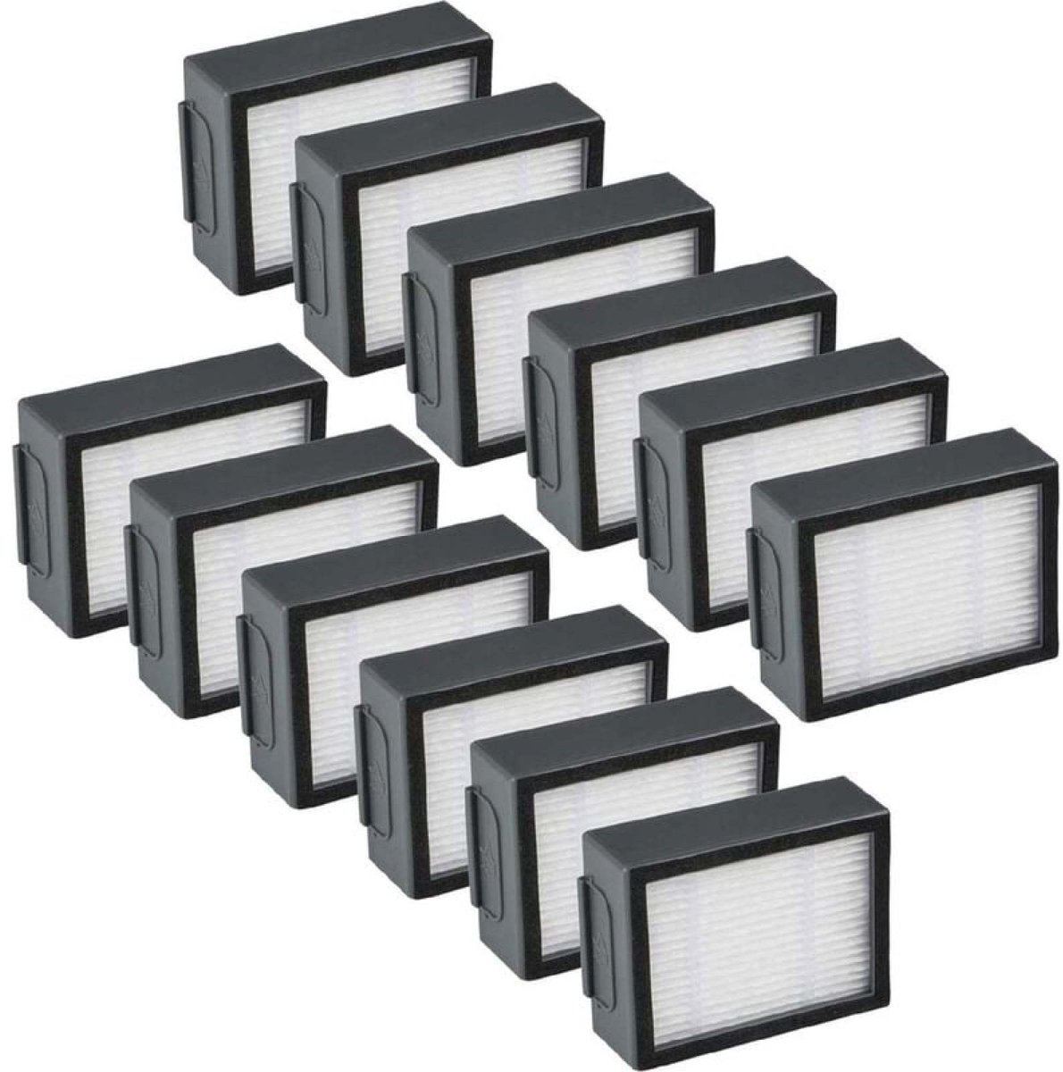 12 stuks Roomba I7-filters-HEPA-filters voor Irobot Roomba I3/I4/I6/I7/I8/E5/E6/E7/J7-hoogwaardige vervangende onderdelen voor robotstofzuigers